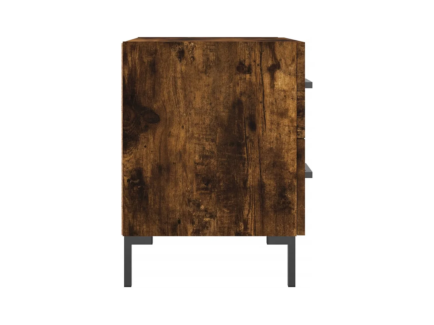 Myrion  Tables de chevet 2pcs chêne fumé 40x35x47,5cm bois d’ingénierie