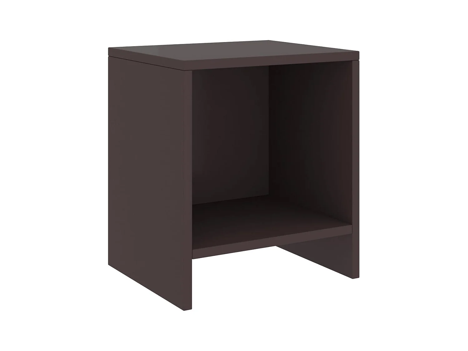 Snorfin  Tables de chevet 2 pcs Marron foncé 35x30x40 cm Bois de pin