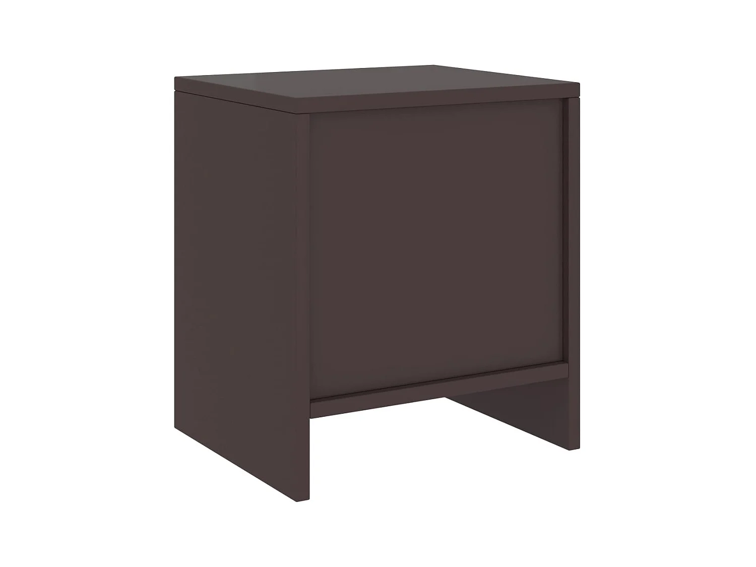 Snorfin  Tables de chevet 2 pcs Marron foncé 35x30x40 cm Bois de pin