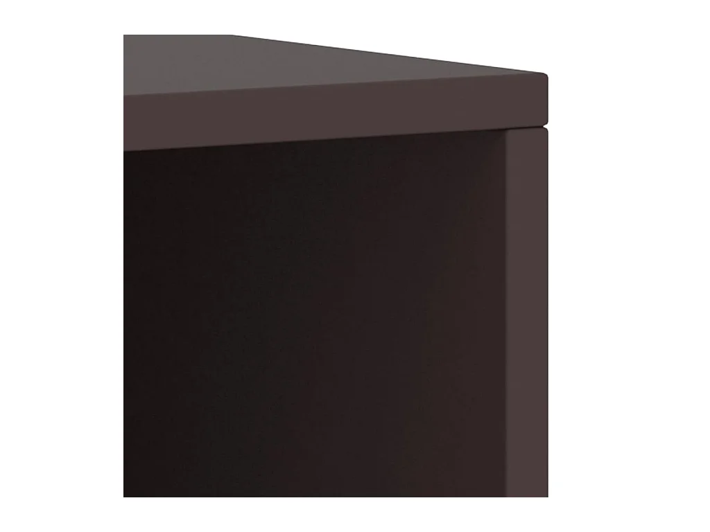 Snorfin  Tables de chevet 2 pcs Marron foncé 35x30x40 cm Bois de pin