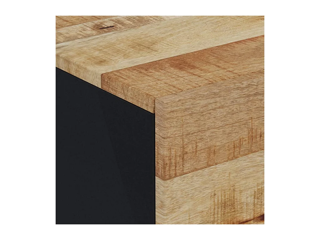 Tanja  Tables de chevet 2 pcs 40x33x46 cm Bois de manguier solide