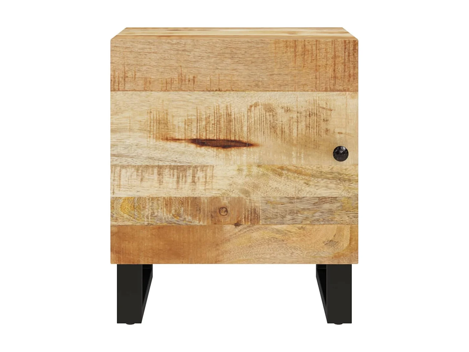 Tanja  Tables de chevet 2 pcs 40x33x46 cm Bois de manguier solide