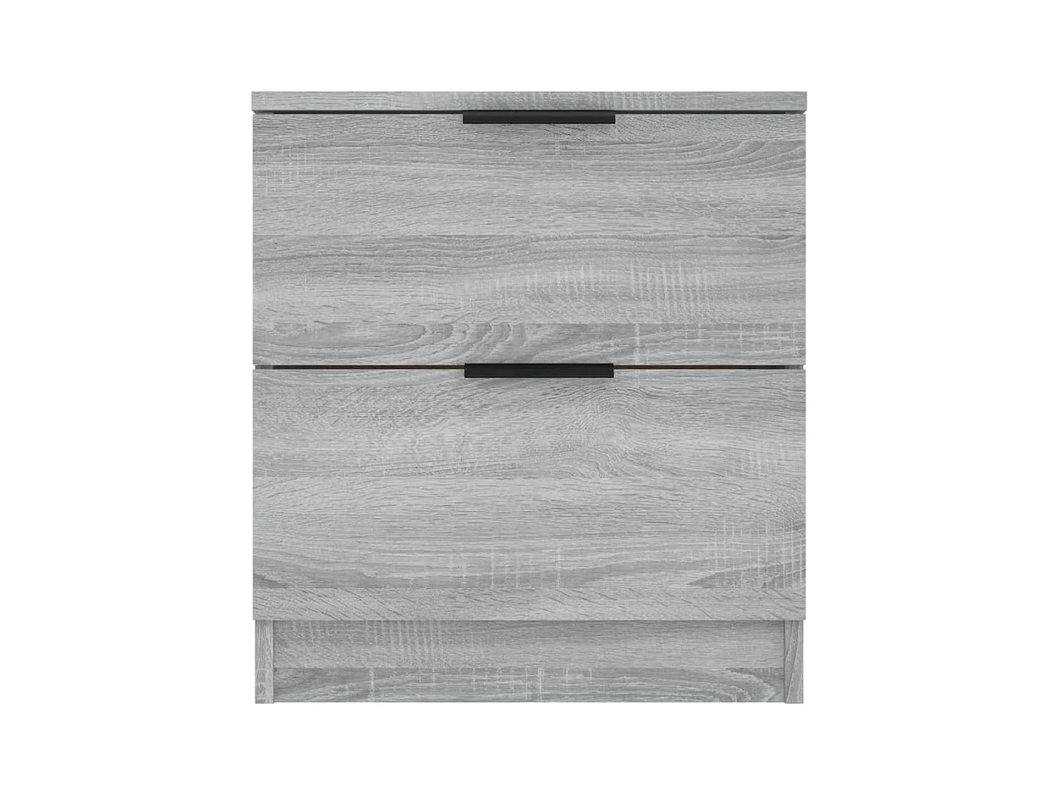 Invel  Tables de chevet 2 pcs Sonoma gris Bois d'ingénierie