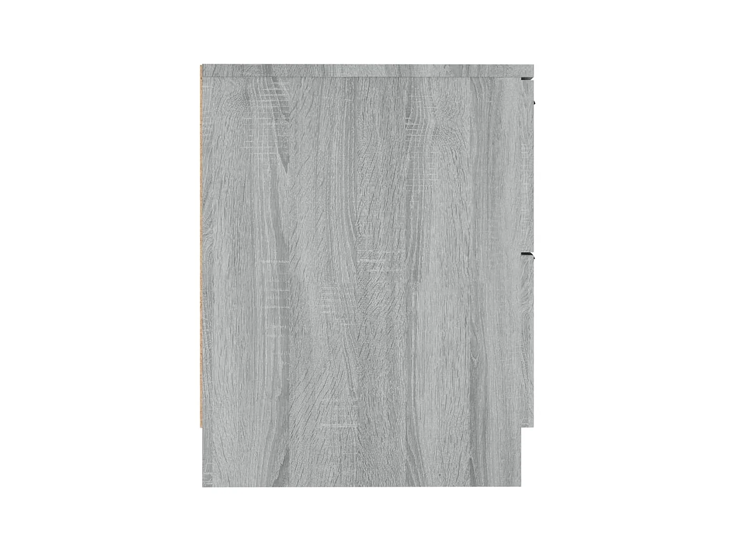 Invel  Tables de chevet 2 pcs Sonoma gris Bois d'ingénierie