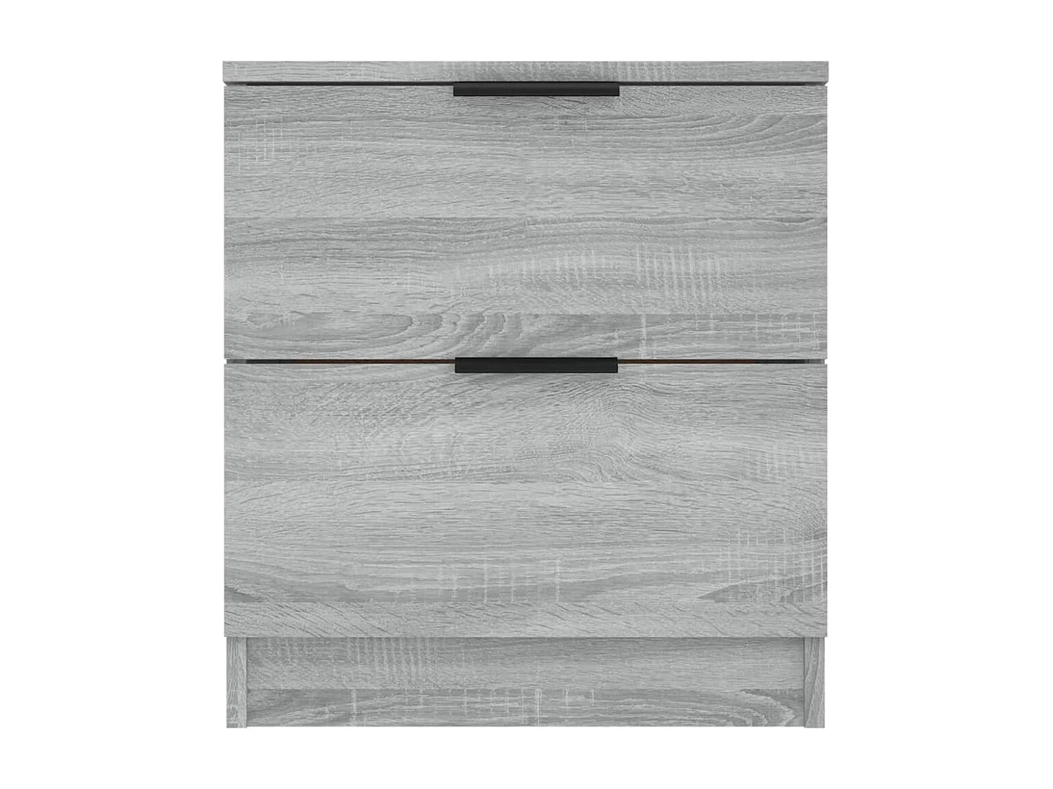 Invel  Tables de chevet 2 pcs Sonoma gris Bois d'ingénierie