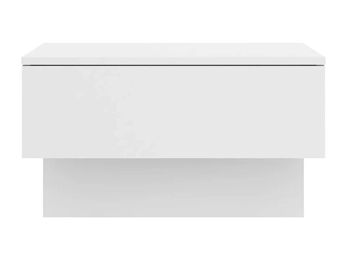 San Jose  Table de chevet murale Blanc