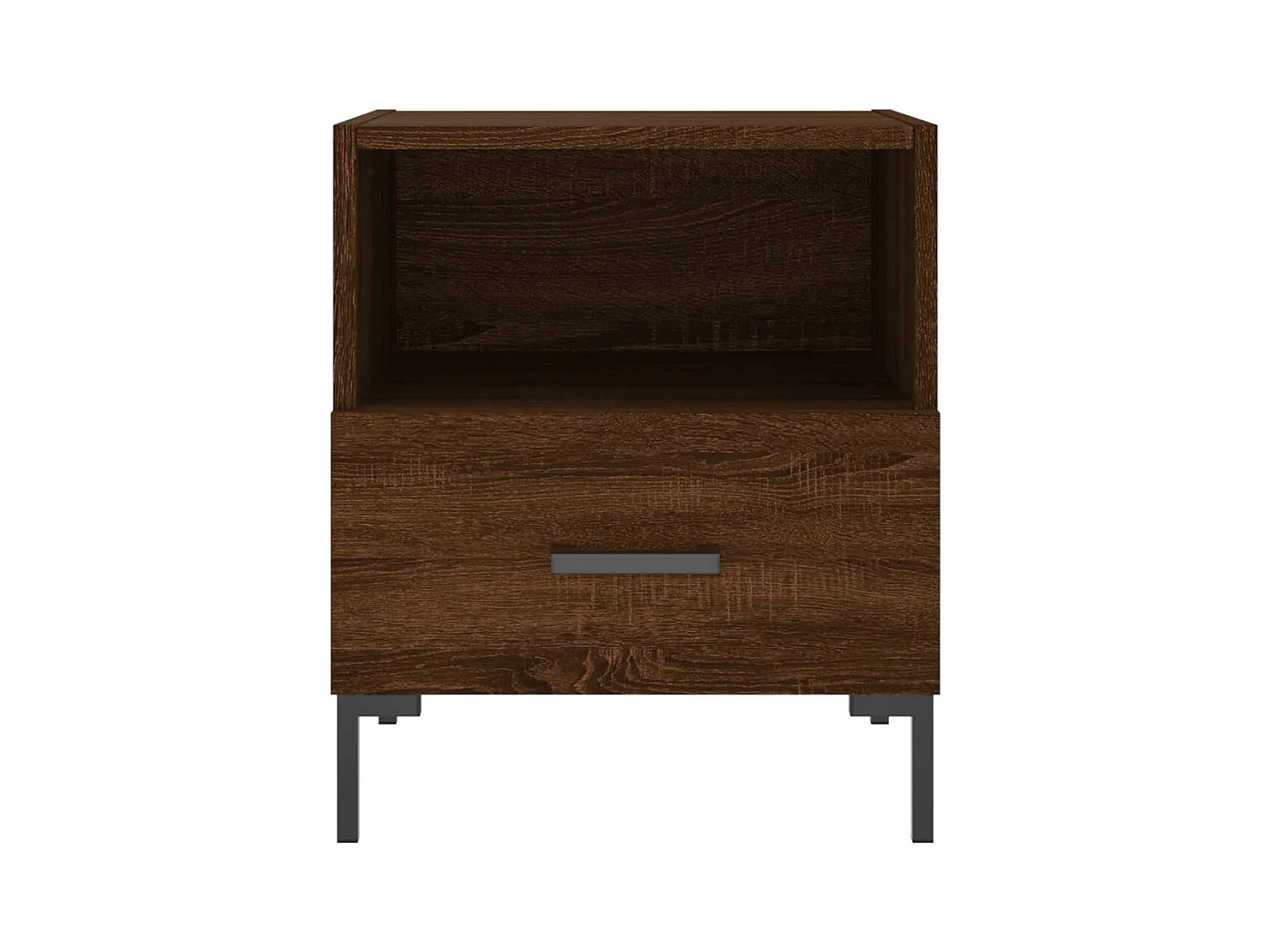 Paul-Henri  Tables de chevet 2 pcs chêne marron 40x35x47,5 cm