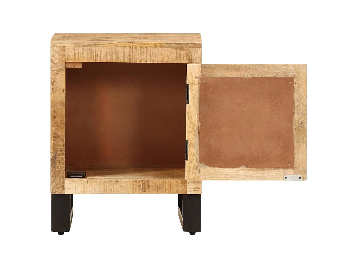 Garden Furniture -  Table de chevet 40x30x50 cm Bois de manguier massif