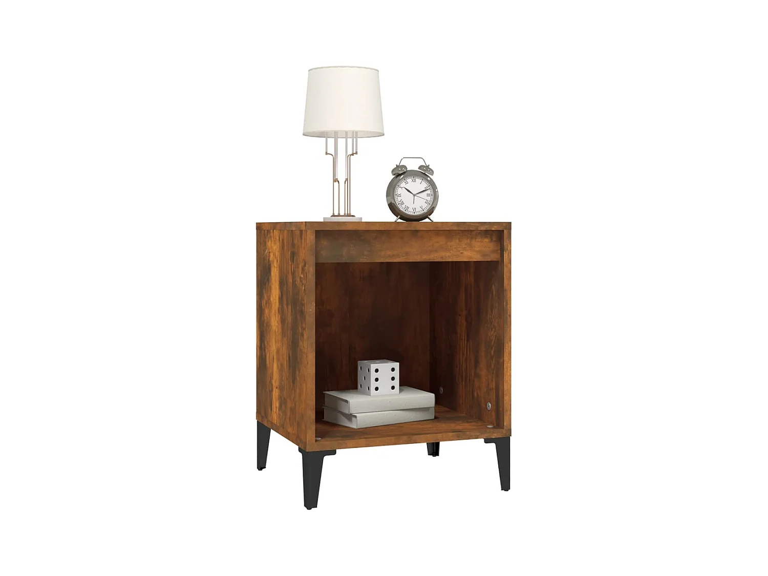 Hartford  Tables de chevet 2 pcs Chêne fumé 40x35x50 cm