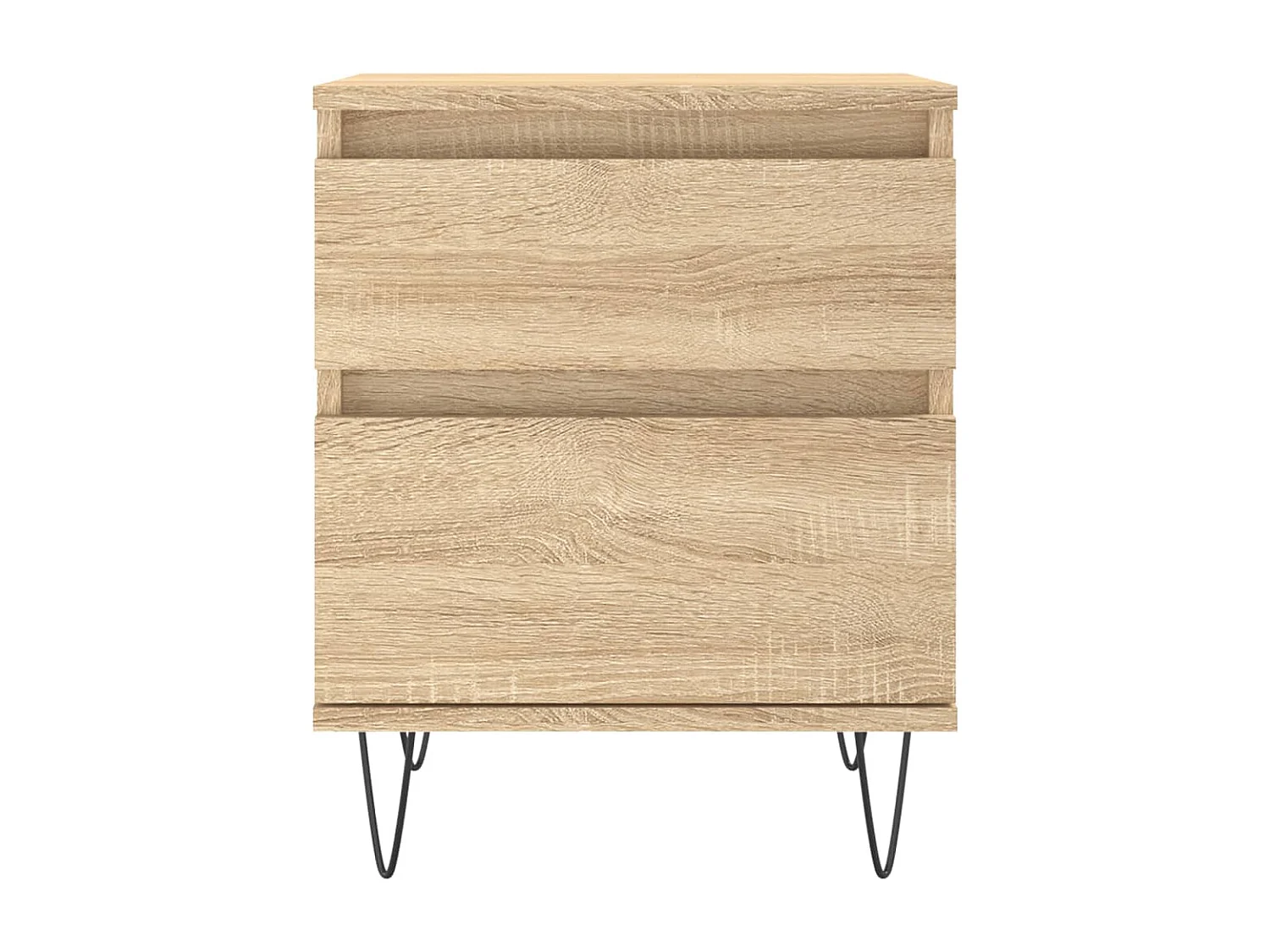 Ineke  Table de chevet chêne sonoma 40x35x50 cm bois d’ingénierie