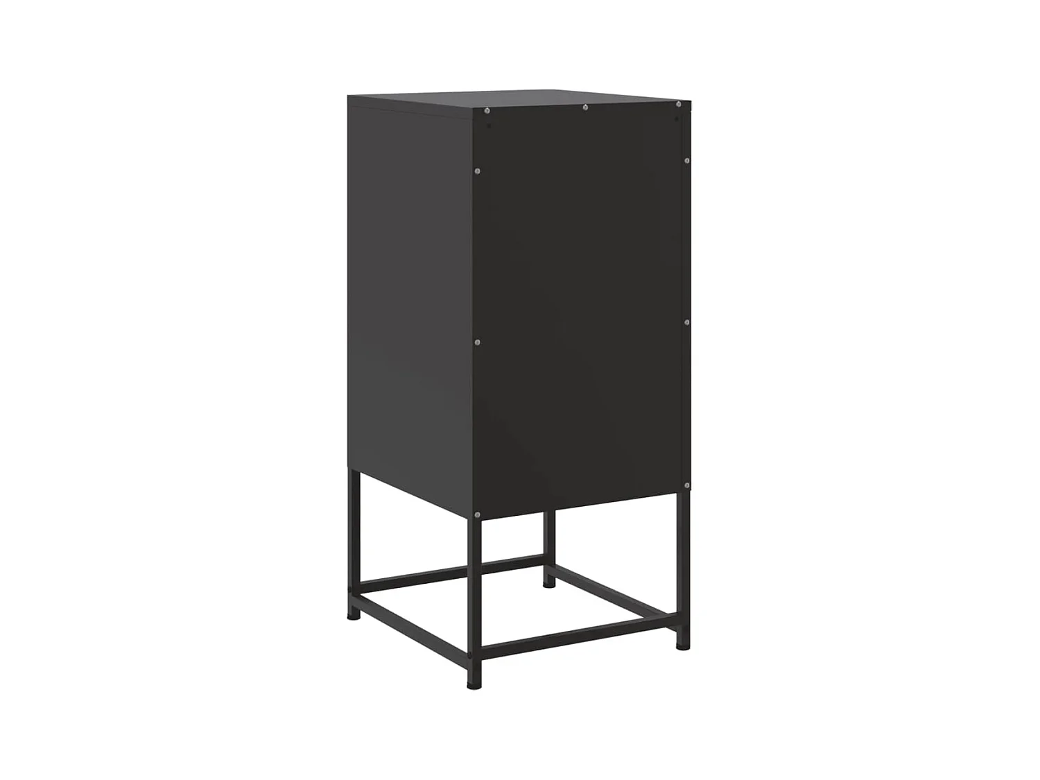 Isle of Hope  Tables de chevet 2 pcs noir 36x39x78 cm acier