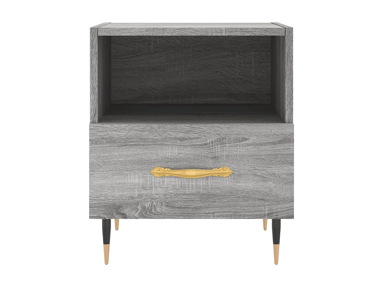 Porsgrunn  Tables de chevet 2 pcs sonoma gris 40x35x47,5 cm