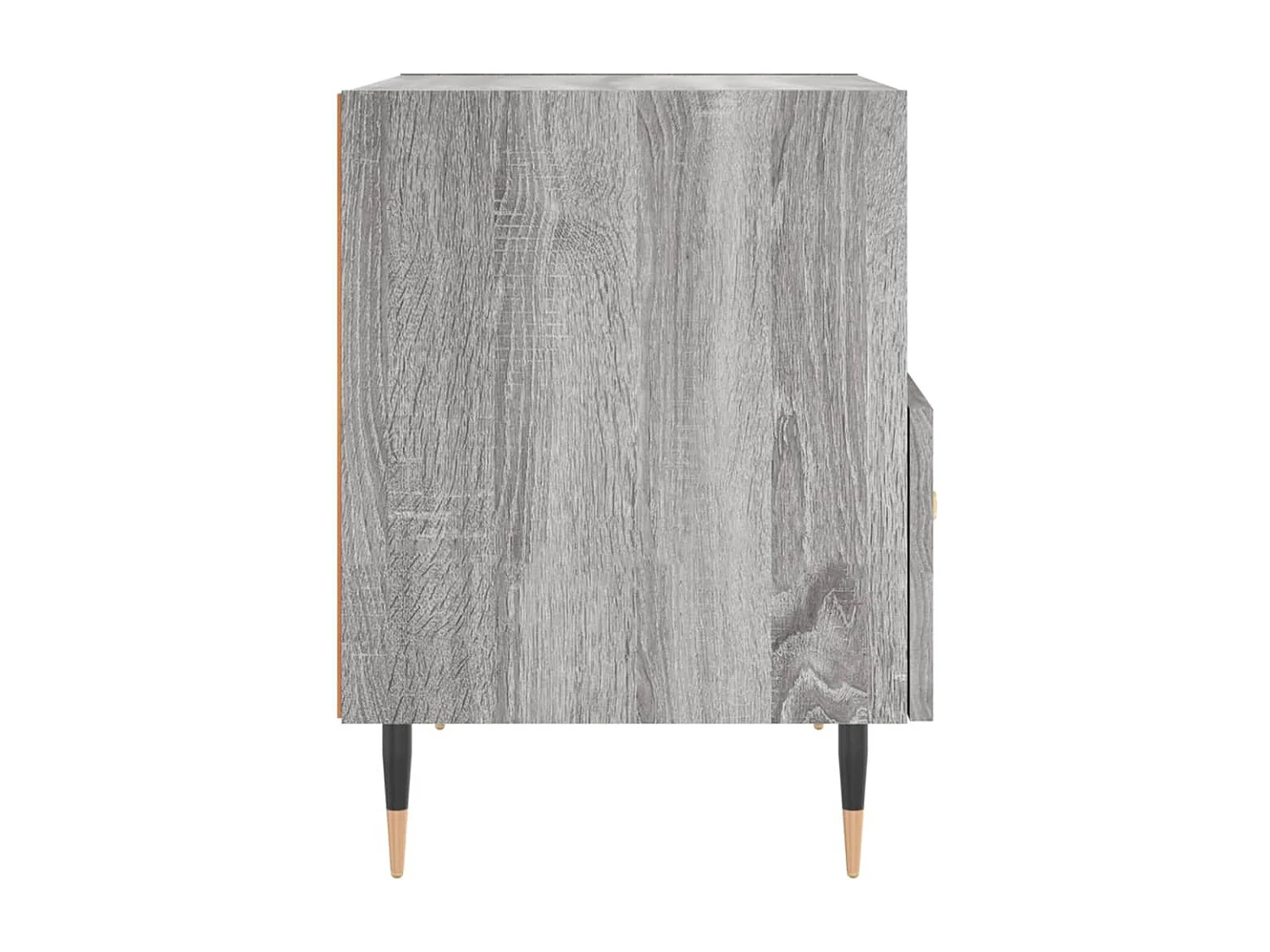 Porsgrunn  Tables de chevet 2 pcs sonoma gris 40x35x47,5 cm