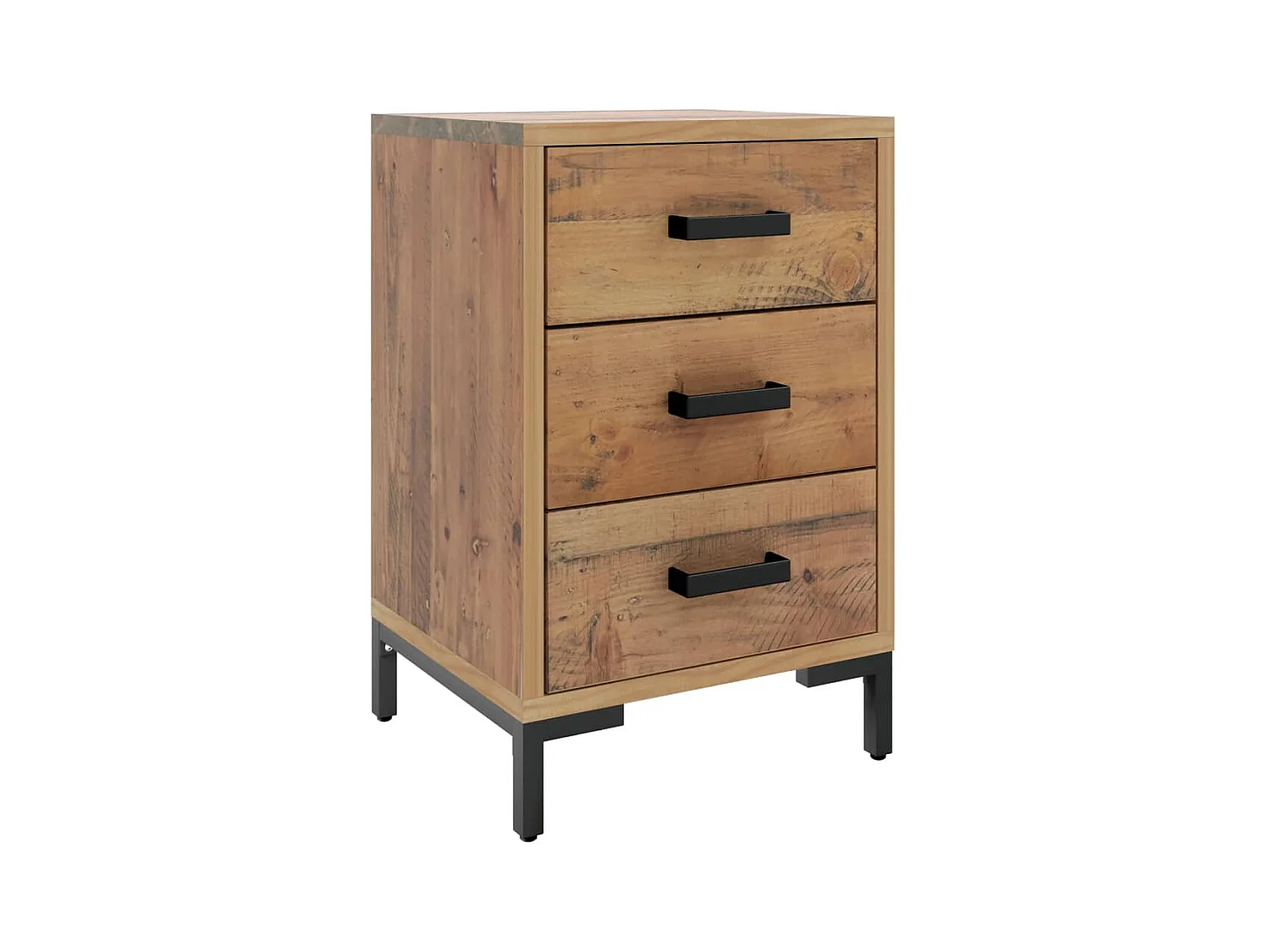 Arthir  Tables de chevet 2 pcs 40x30x55 cm Bois de pin massif