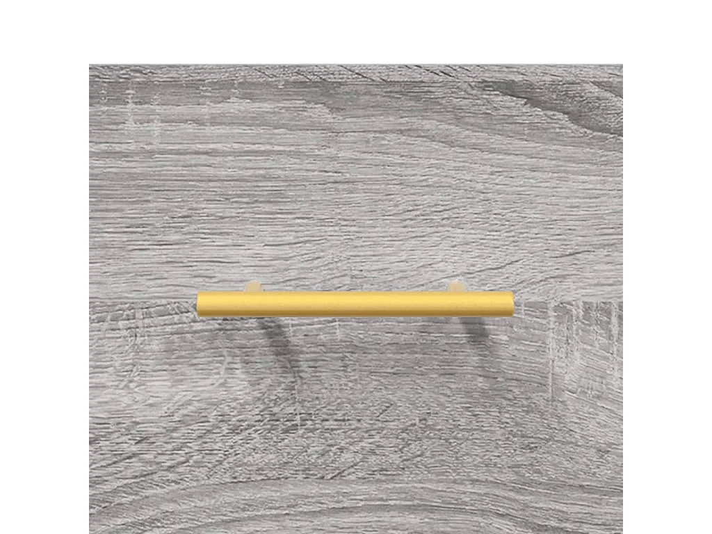 Nylo  Tables de chevet murales 2 pcs sonoma gris 35x35x20 cm