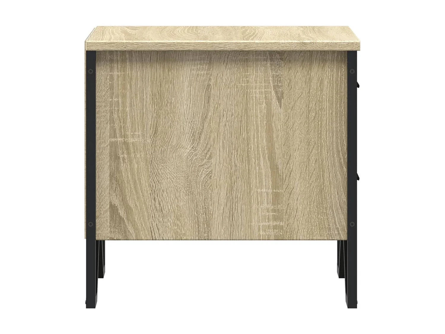 Hanne  Table de chevet chêne sonoma 40x41x40 cm bois d'ingénierie