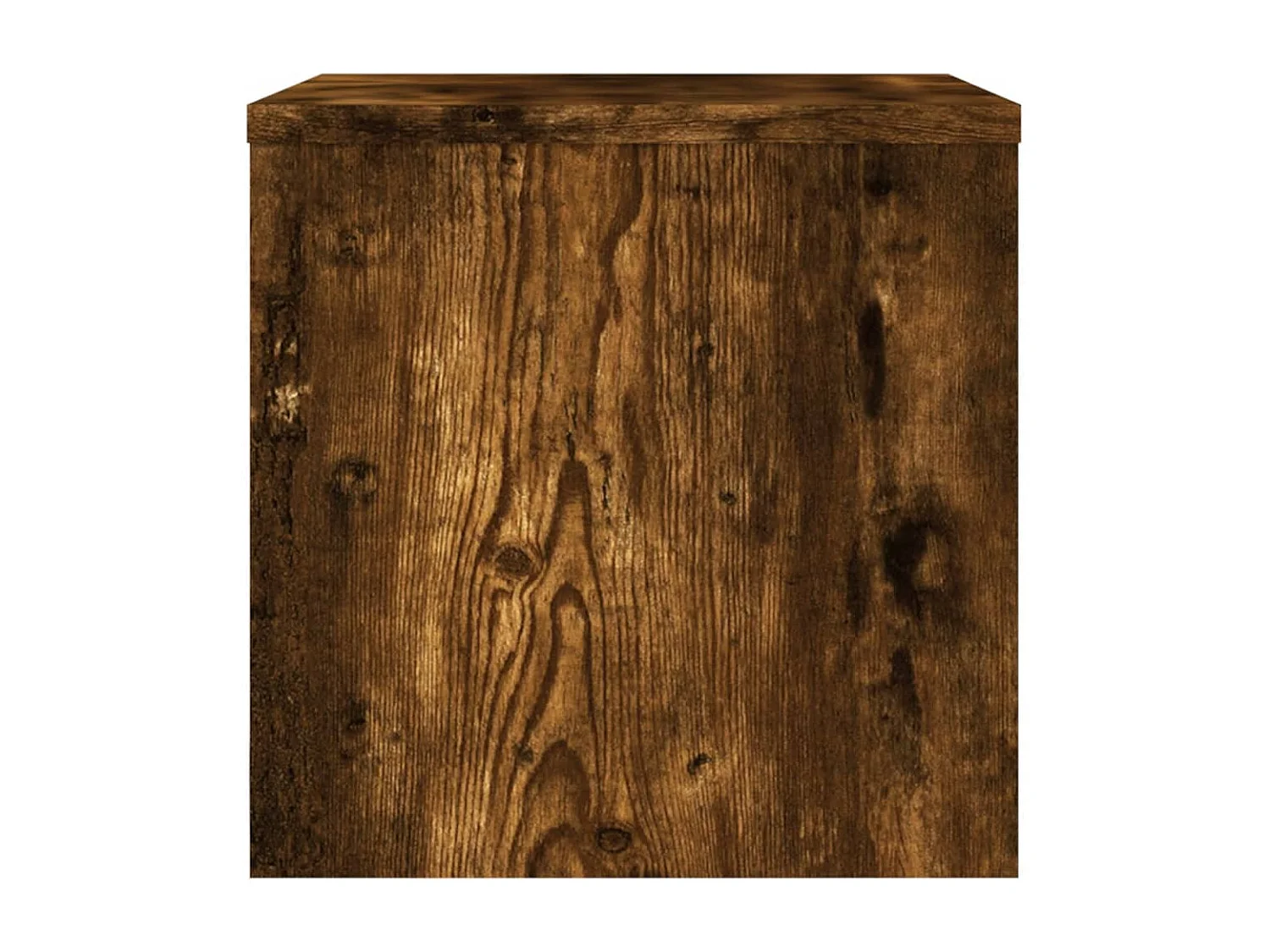 De Witt  Table de chevet Chêne fumé 40x30x30 cm Bois d'ingénierie