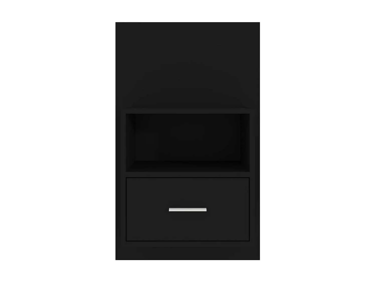 Bella Marie  Wand-Nachttische 2 Stk. Schwarz