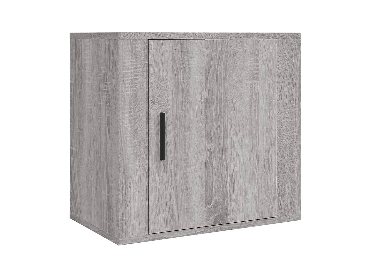 Almond  Table de chevet murale Sonoma gris 50x30x47 cm