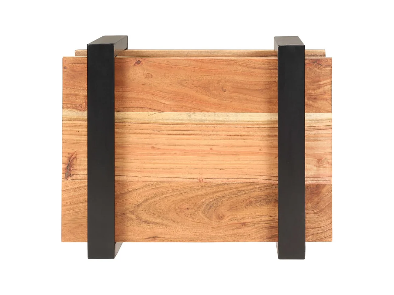 Irmar  Table de chevet 50x40x40 cm Bois d'acacia massif