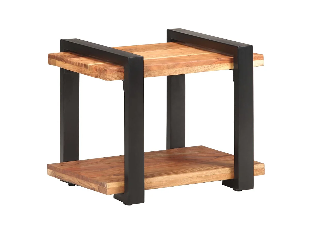 Irmar  Table de chevet 50x40x40 cm Bois d'acacia massif