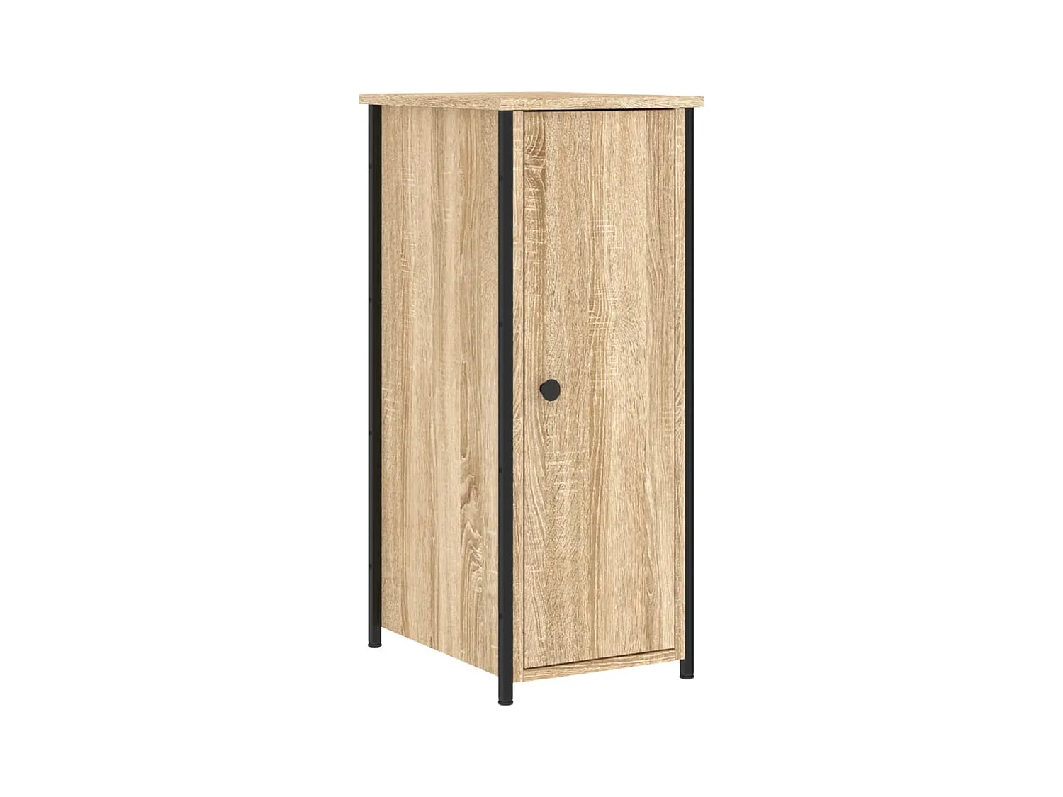 Kearney  Comodino Rovere Sonoma 32x42x80 cm in Legno Multistrato