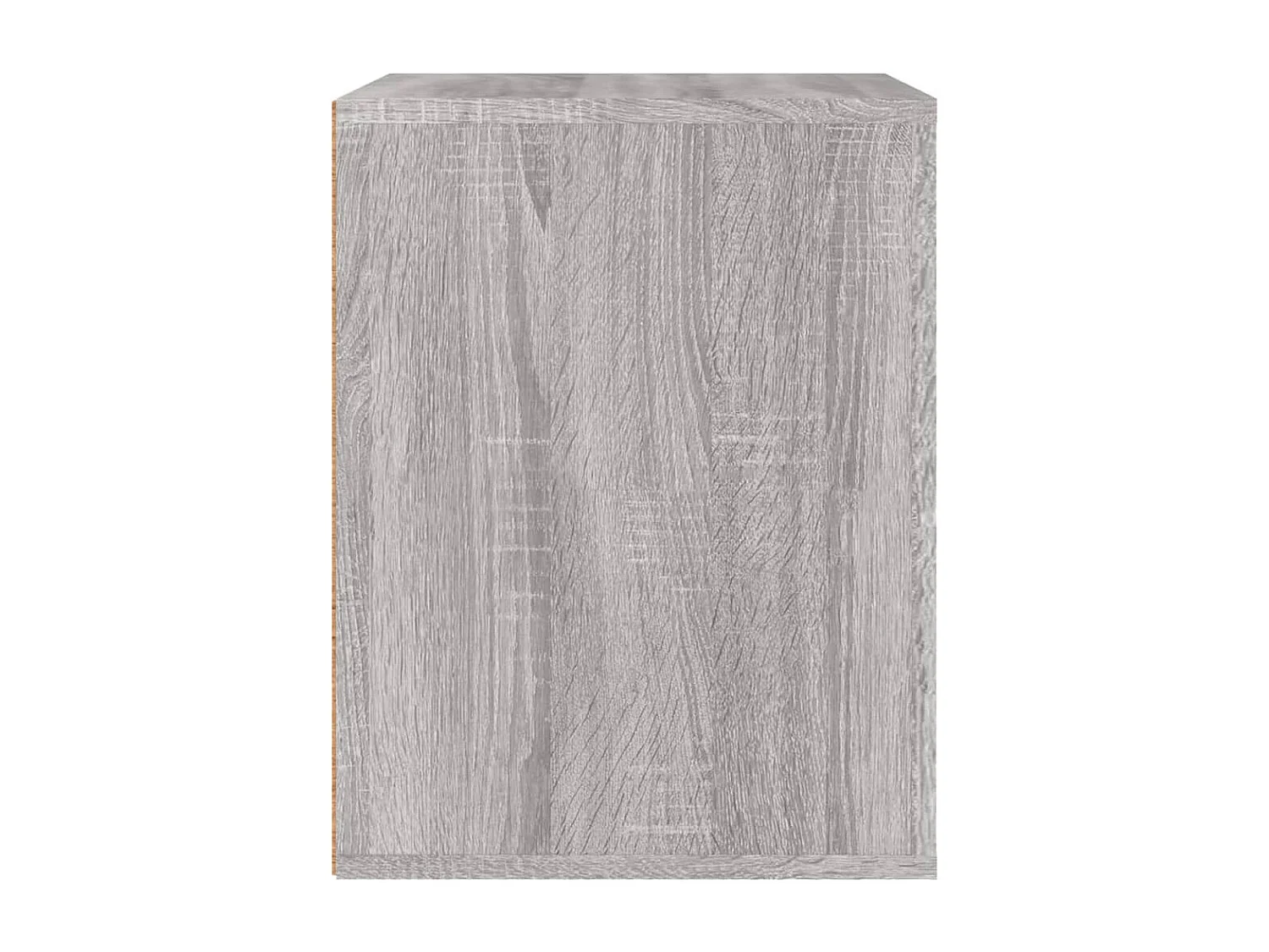 Goshen  Table de chevet murale Sonoma gris 50x36x47 cm