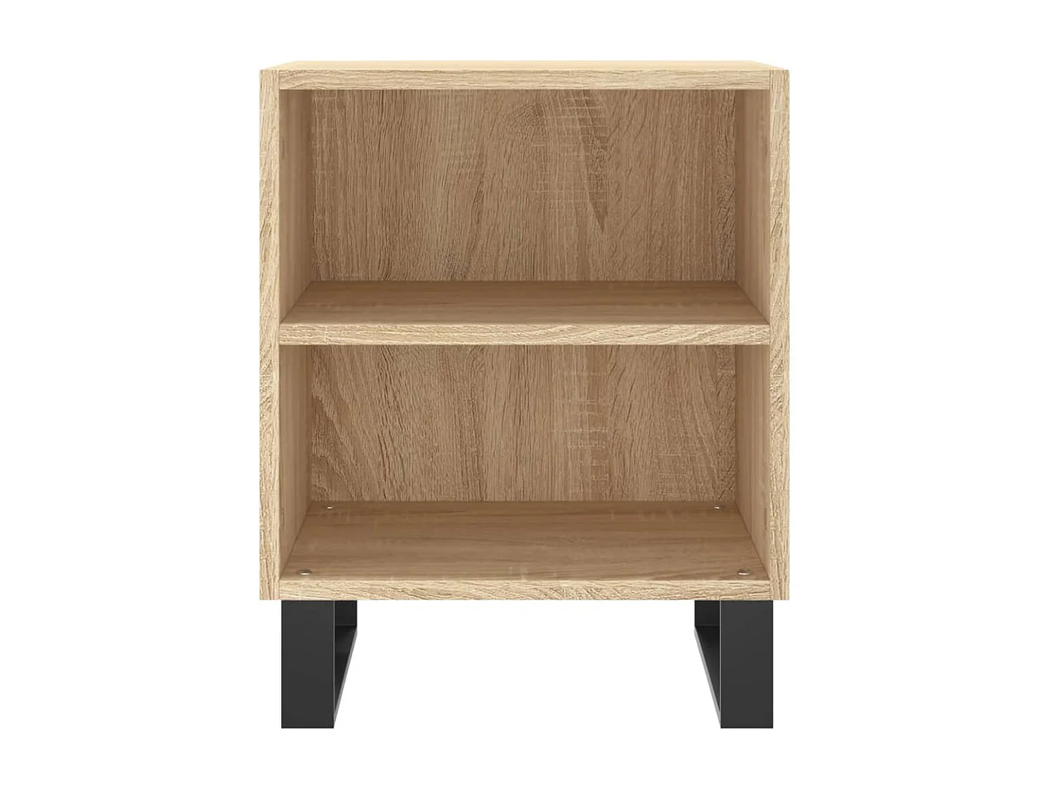 Tuncay  Tables de chevet 2pcs chêne sonoma 40x30x50cm bois d'ingénierie