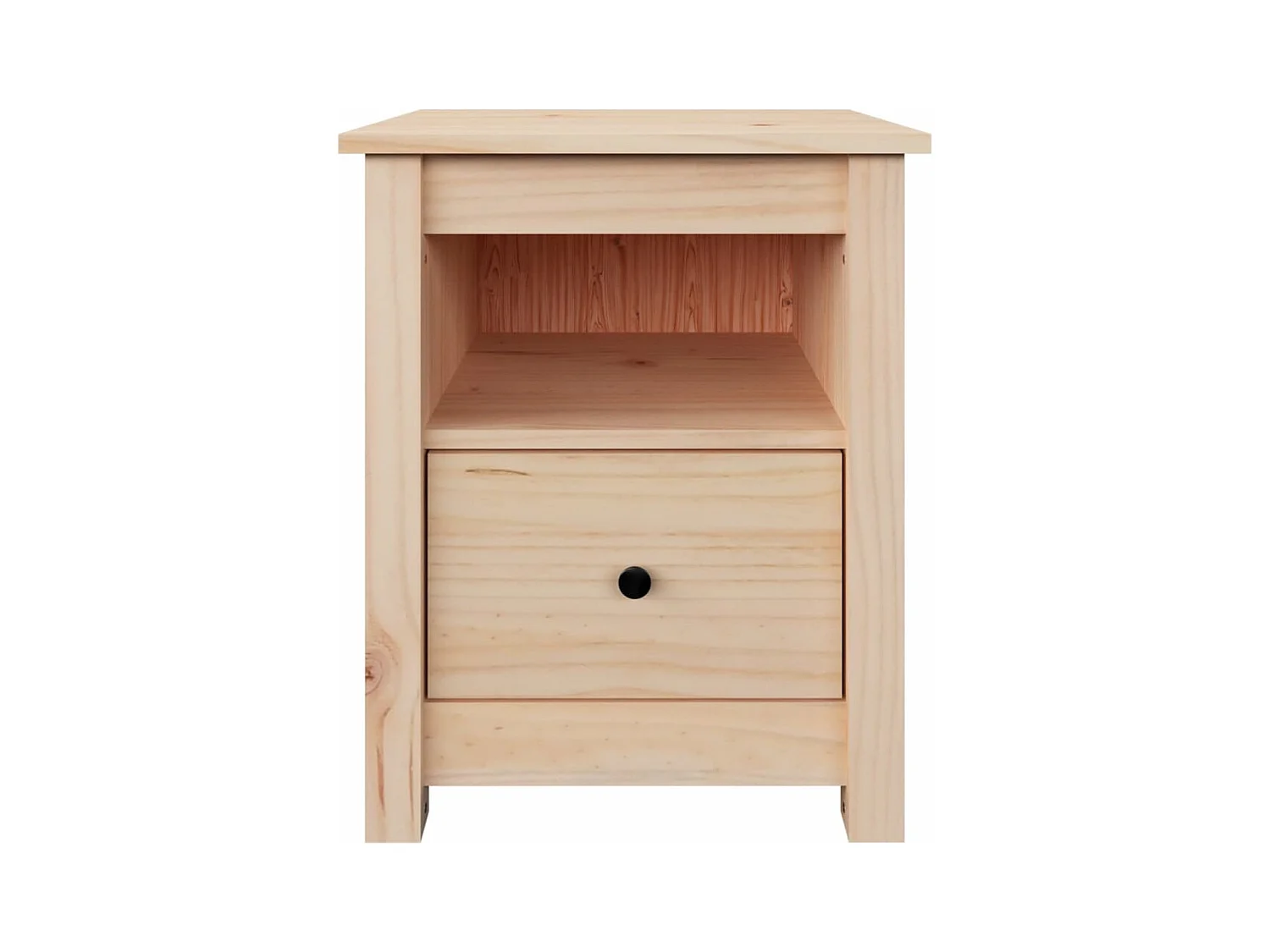 Aldino  Tables de chevet 2 pcs 40x35x49 cm Bois de pin massif