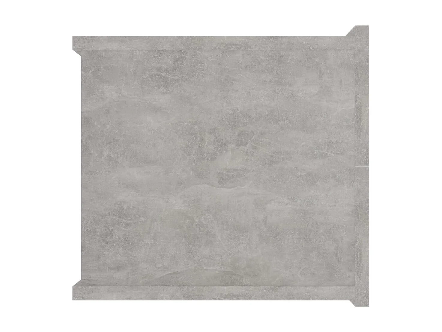 Ylöjärvi  Tables de chevet 2 pcs Gris béton 40x30x30 cm Bois ingénierie