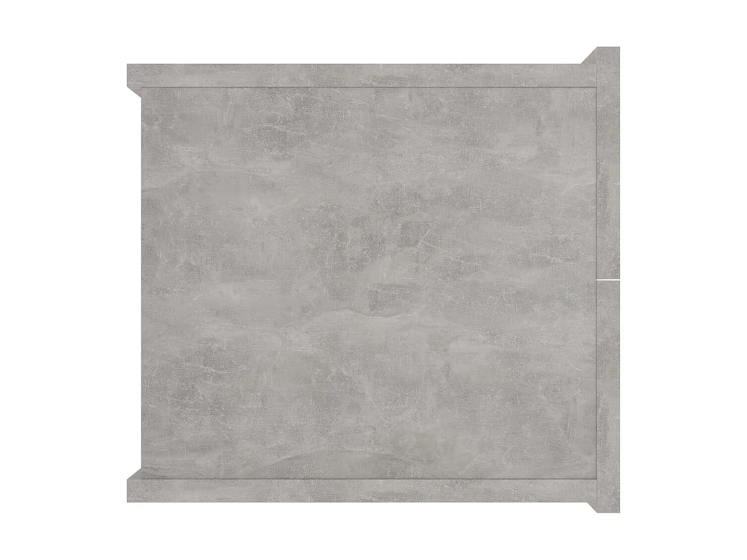 Ylöjärvi  Tables de chevet 2 pcs Gris béton 40x30x30 cm Bois ingénierie