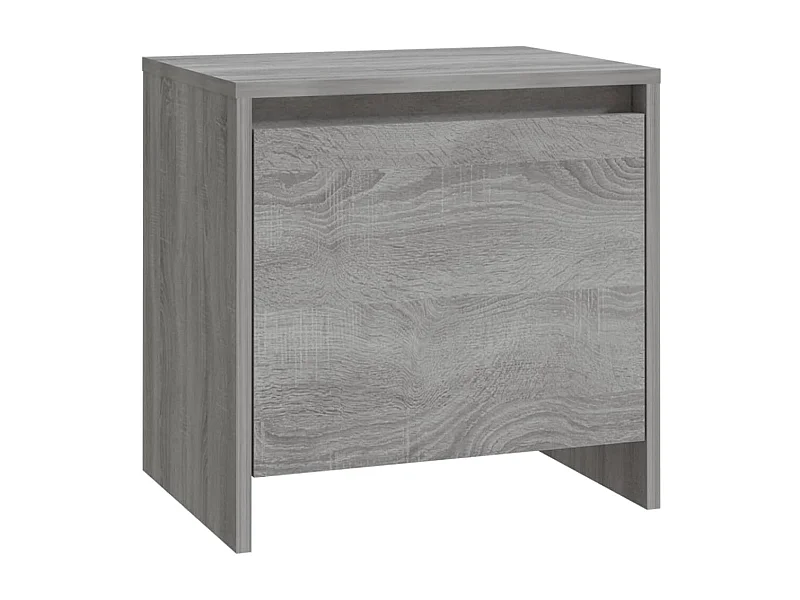 Little Rock  Nachttisch Grau Sonoma 45x34x44,5 cm Holzwerkstoff