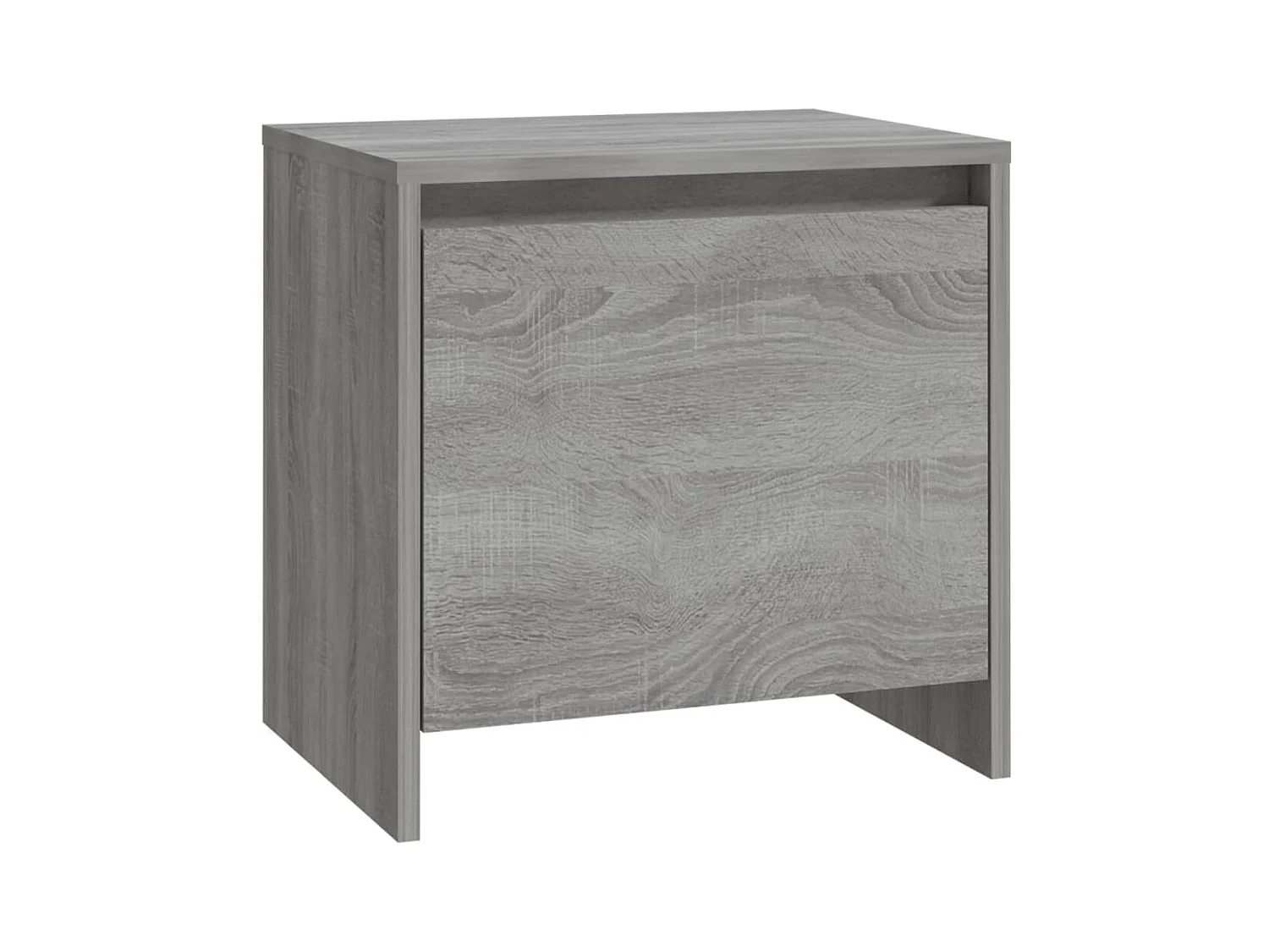 Little Rock  Table de chevet Sonoma gris 45x34x44,5 cm bois d'ingénierie