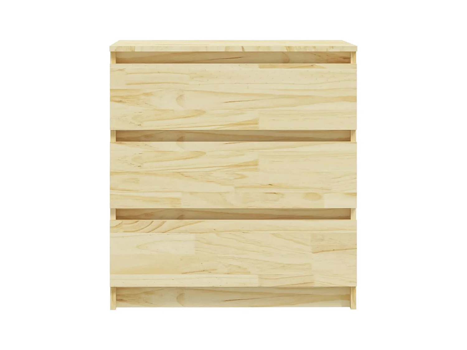 Bryna  Table de chevet 60x36x64 cm Bois de pin massif