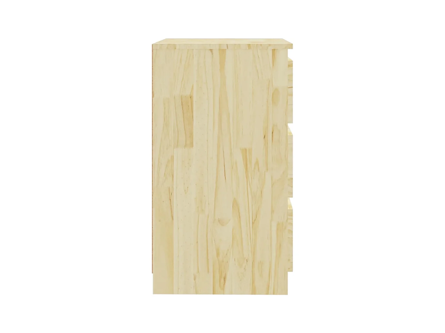 Bryna  Table de chevet 60x36x64 cm Bois de pin massif