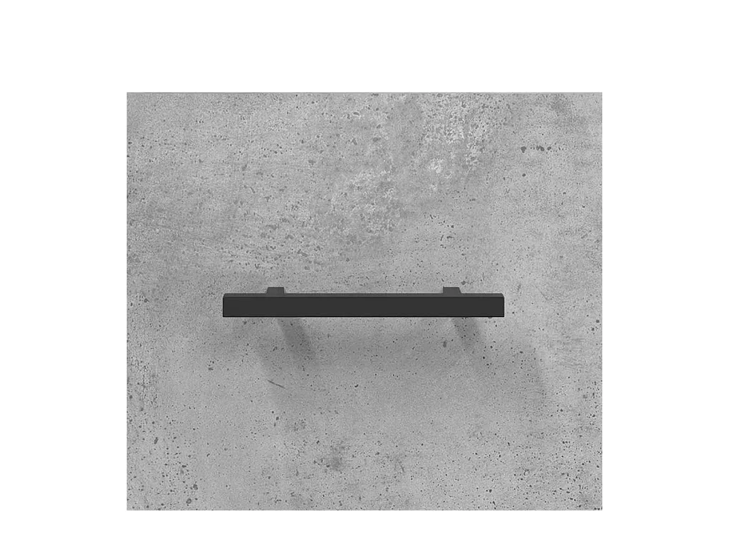 Cennet  Tables de chevet 2pcs gris béton 40x35x47,5cm bois d’ingénierie