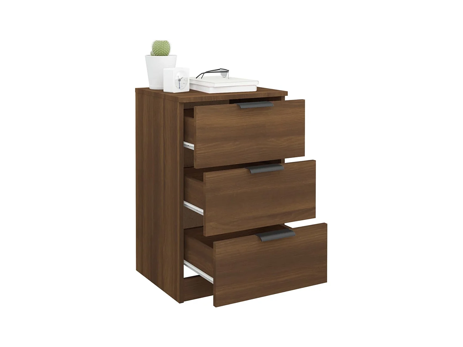 Tucson  Table de chevet Chêne marron 40x36x65 cm