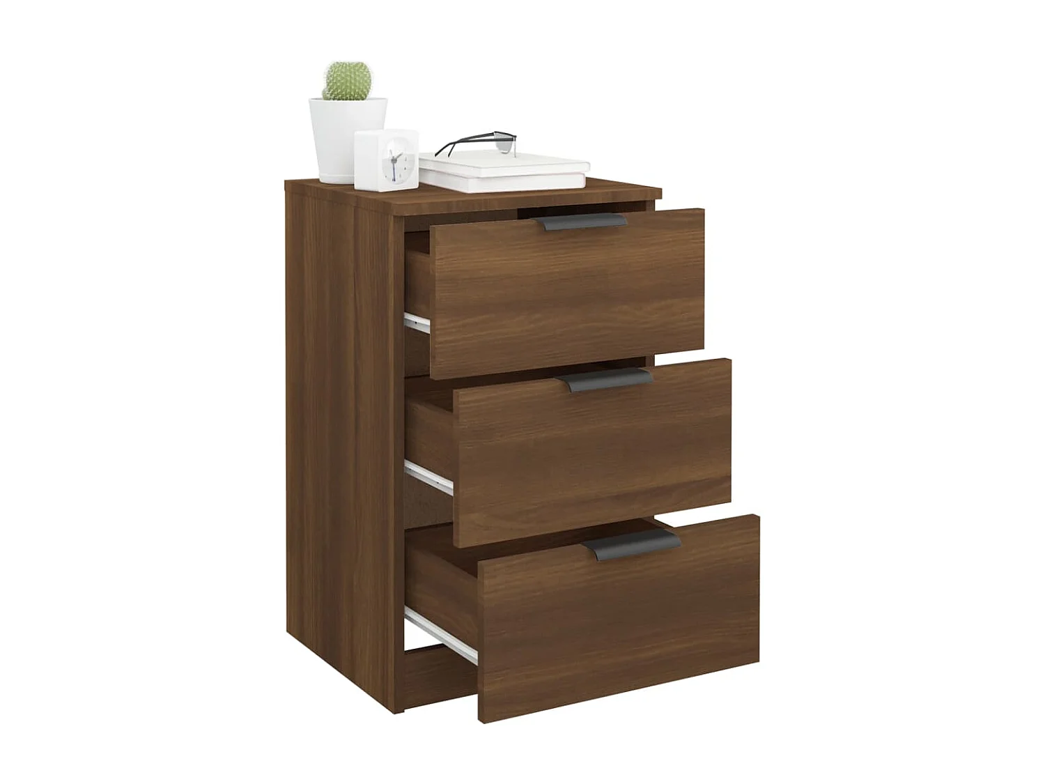 Tucson  Table de chevet Chêne marron 40x36x65 cm