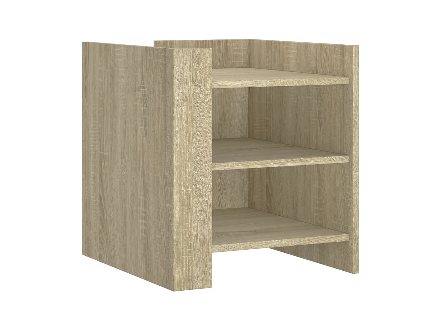 Sophie-Alix  Table de chevet chêne sonoma 45x50x50 cm bois d’ingénierie