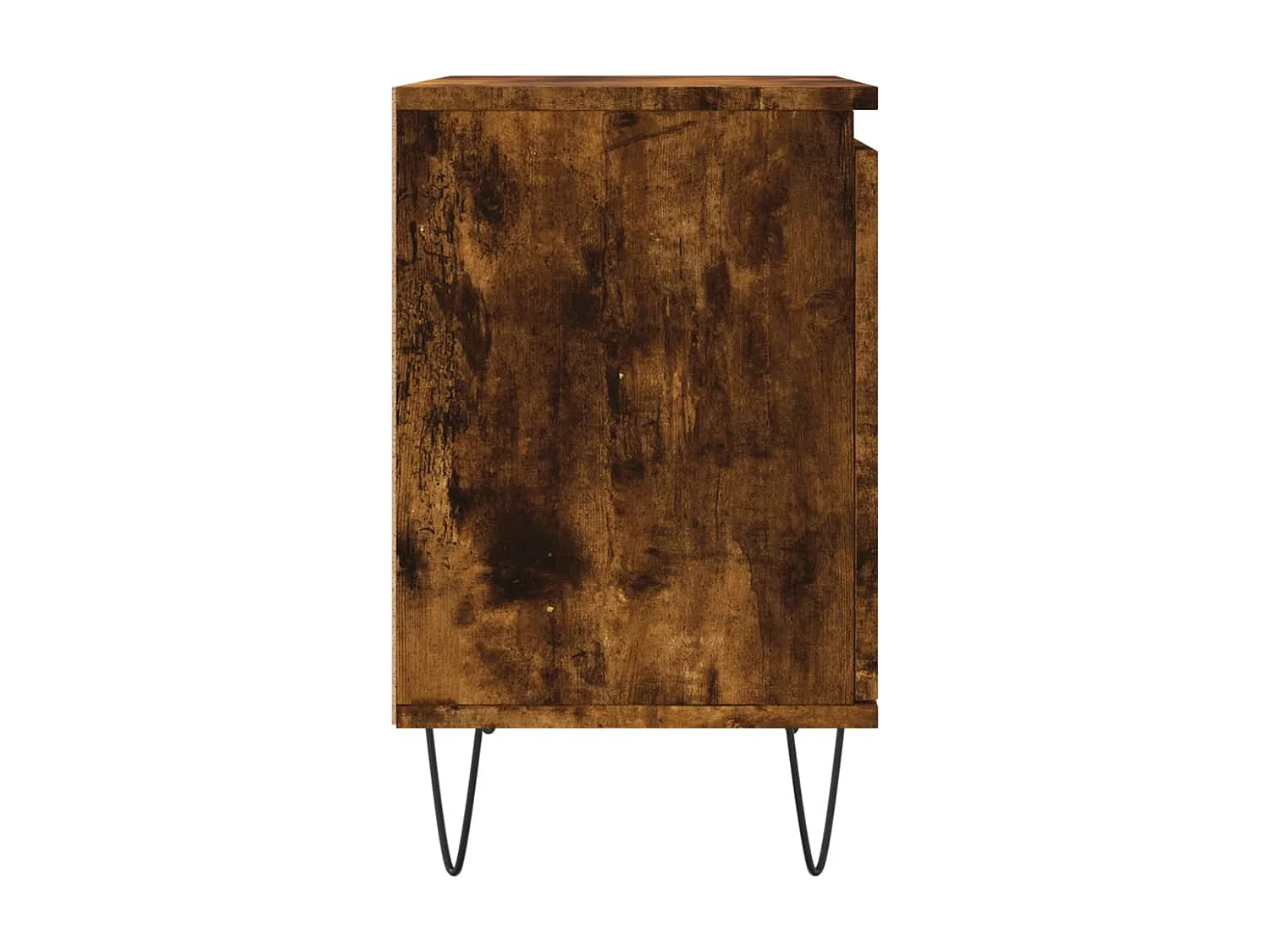 Bordentown  Tables de chevet 2 pcs chêne fumé 40x30x50 cm bois d'ingénierie