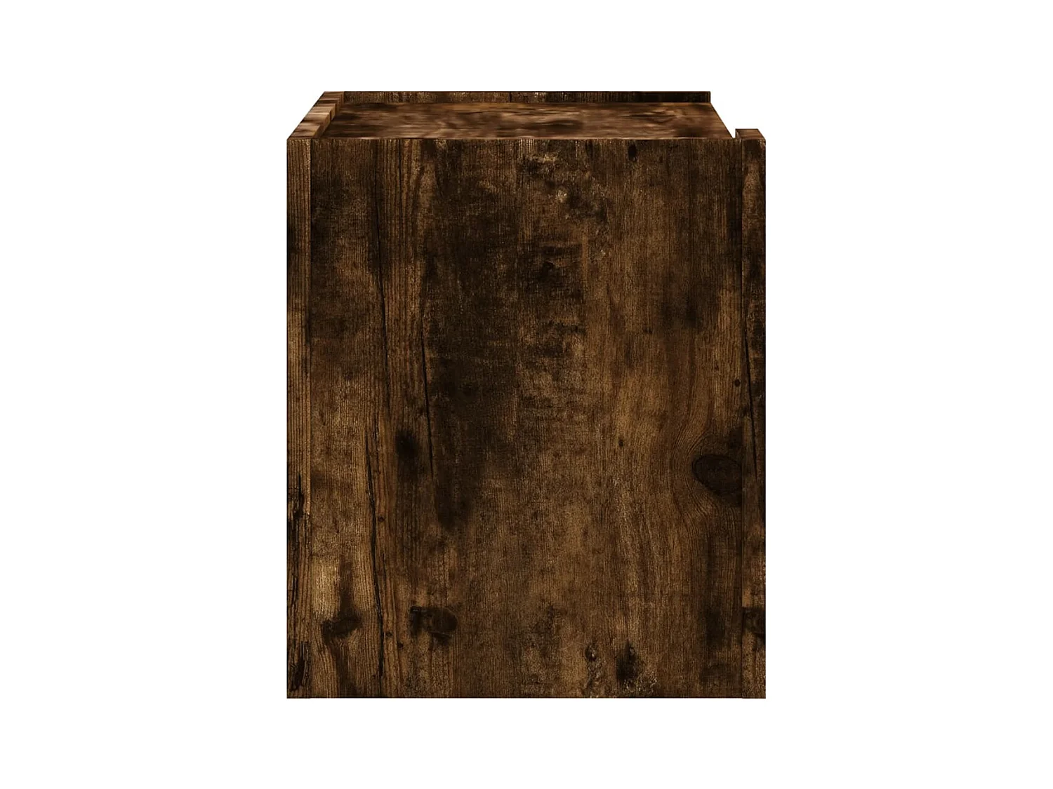 Sun City Center  Tables de chevet murales 2 pcs chêne fumé 45x30x35 cm