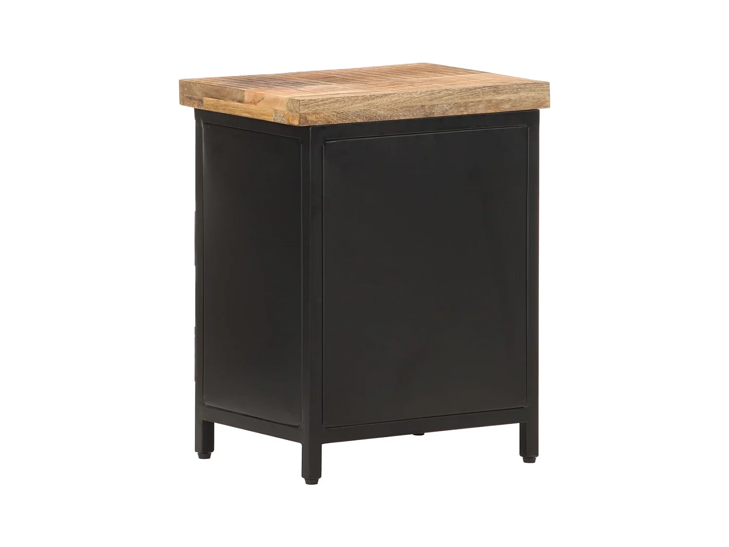 Garden Furniture -  Table de chevet 40x30x52 cm Bois de manguier brut