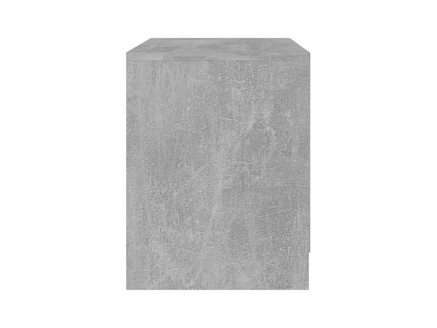 Robert  Tables de chevet 2pcs gris béton 45x34,5x44,5cm bois ingénierie