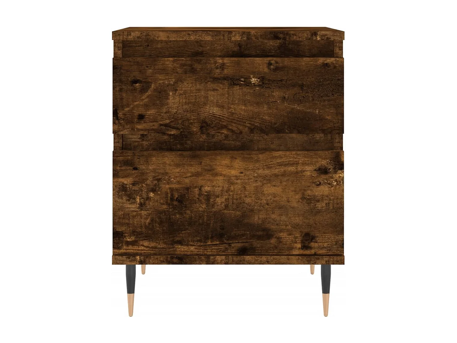 Bastiaan  Tables de chevet 2 pcs chêne fumé 40x35x50 cm bois ingénierie