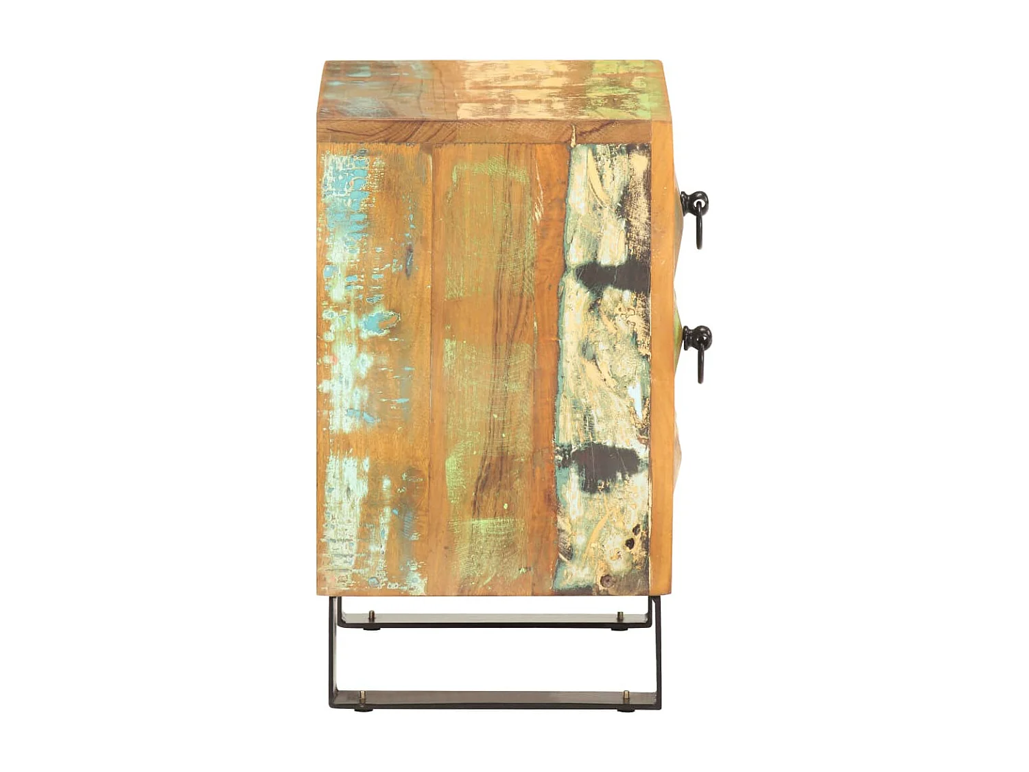 Garden Furniture -  Table de chevet 40 x 30 x 50 cm Bois de récupération massif