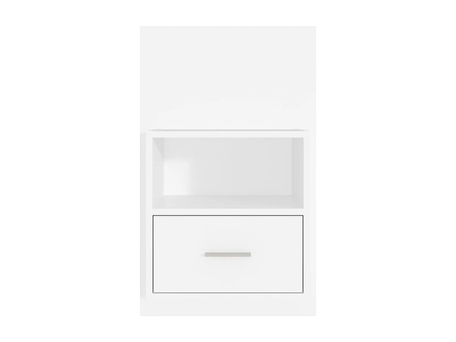 Bella Marie  Tables de chevet murales 2 pcs Blanc