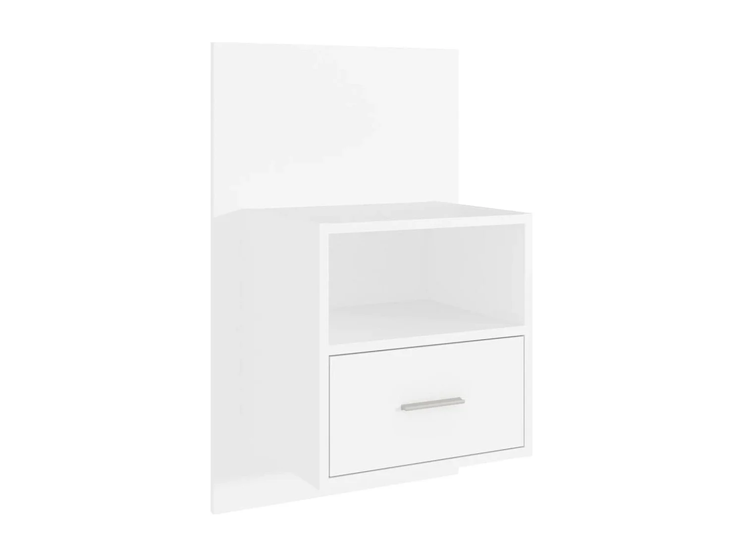 Bella Marie  Tables de chevet murales 2 pcs Blanc