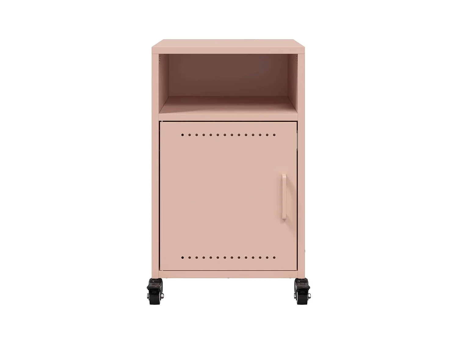 Jana  Tables de chevet 2 pcs rose 36x39x59 cm acier