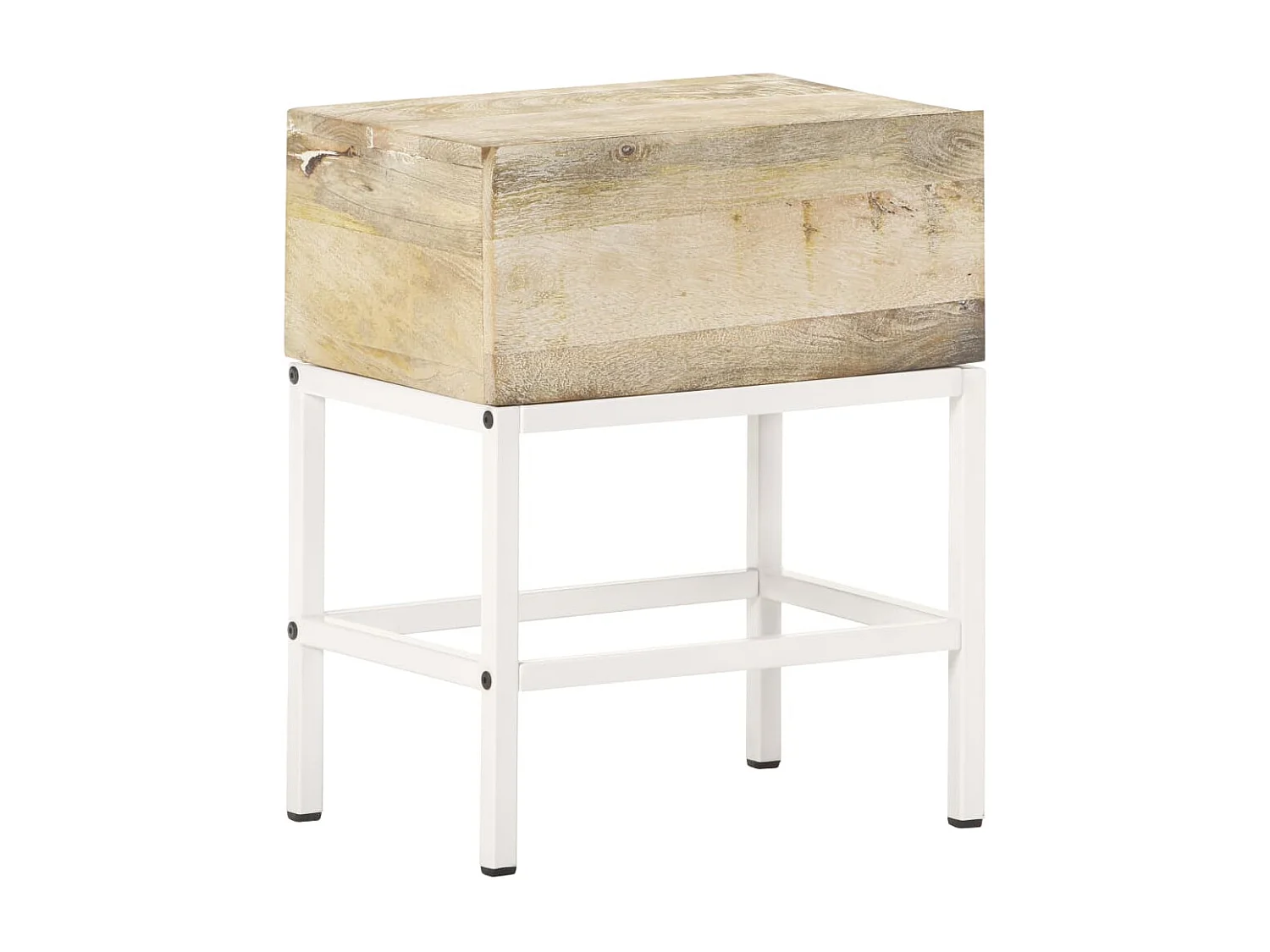 Garden Furniture -  Table de chevet 40x30x50 cm Bois de manguier massif