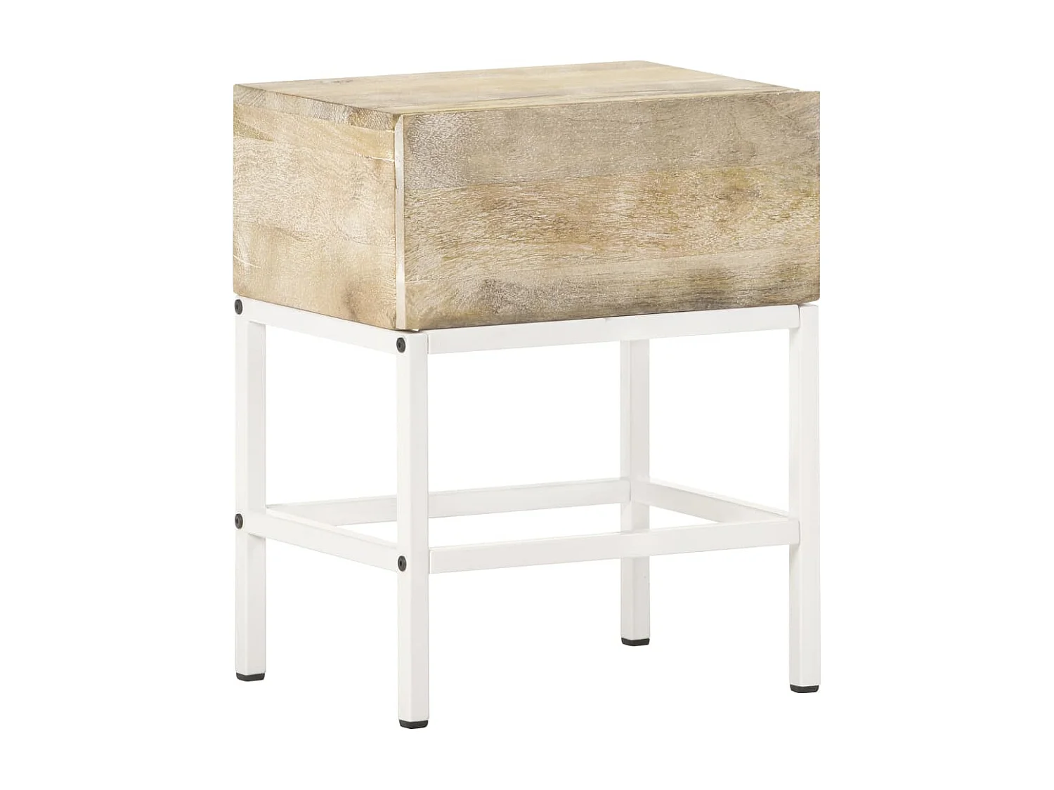 Garden Furniture -  Table de chevet 40x30x50 cm Bois de manguier massif